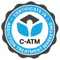 Certificate in Addiction Treatment Marketing (C-ATM) seal