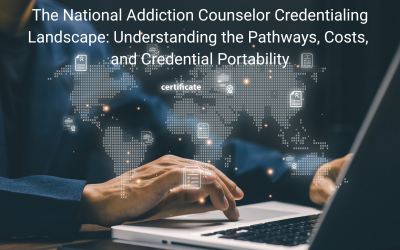 The National Addiction Counselor Credentialing Landscape: Understanding the Pathways, Costs, and Credential Portability